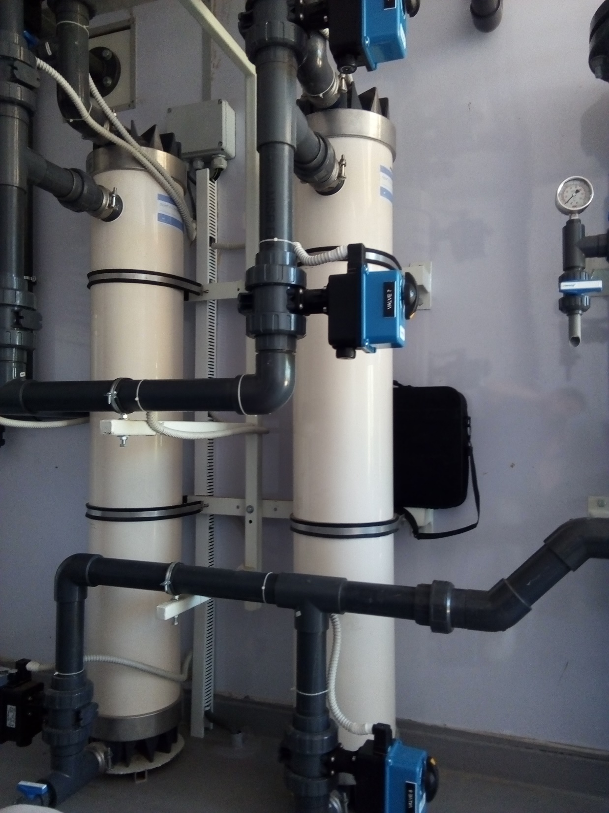 UF / NF membranes installed in pilot